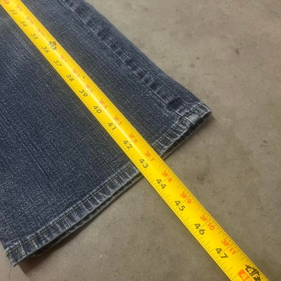 Y2K diesel men's blue flanker bootcut flare jeans skate 2003 36 - Picture 7 of 7